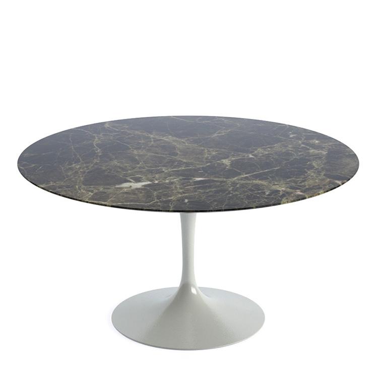 Knoll Saarinen Tulip Round Dining Table 137cm White Base