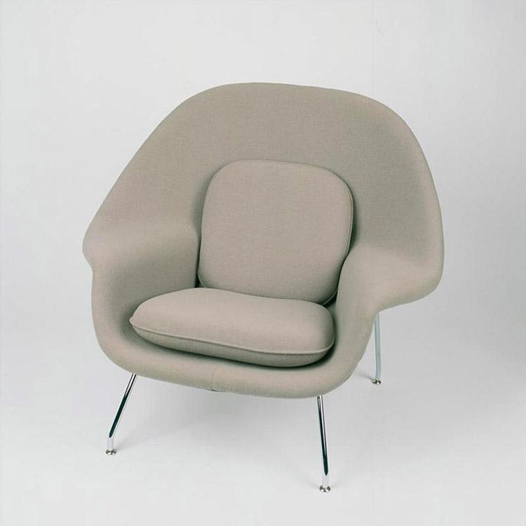 Knoll Saarinen Womb Chair and Ottoman
