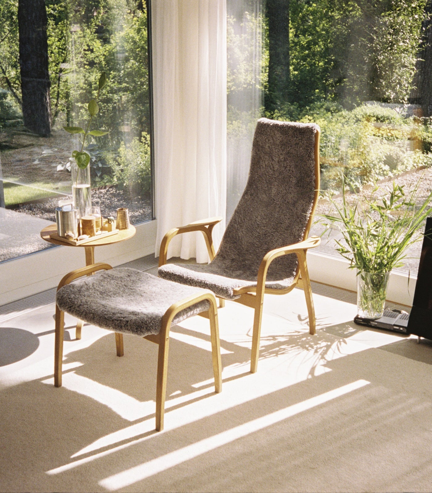 Swedese Lamino Chair - Sheepskin