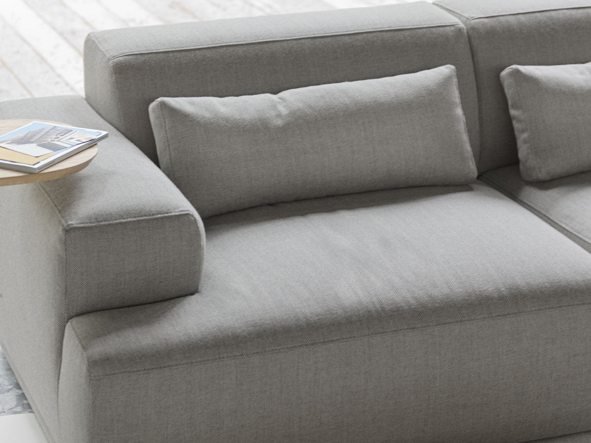Muuto Connect Soft Sofa Module H - Right Armrest Chaise Longue