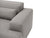 Muuto Connect Soft Sofa Module G - Left Armrest Chaise Longue