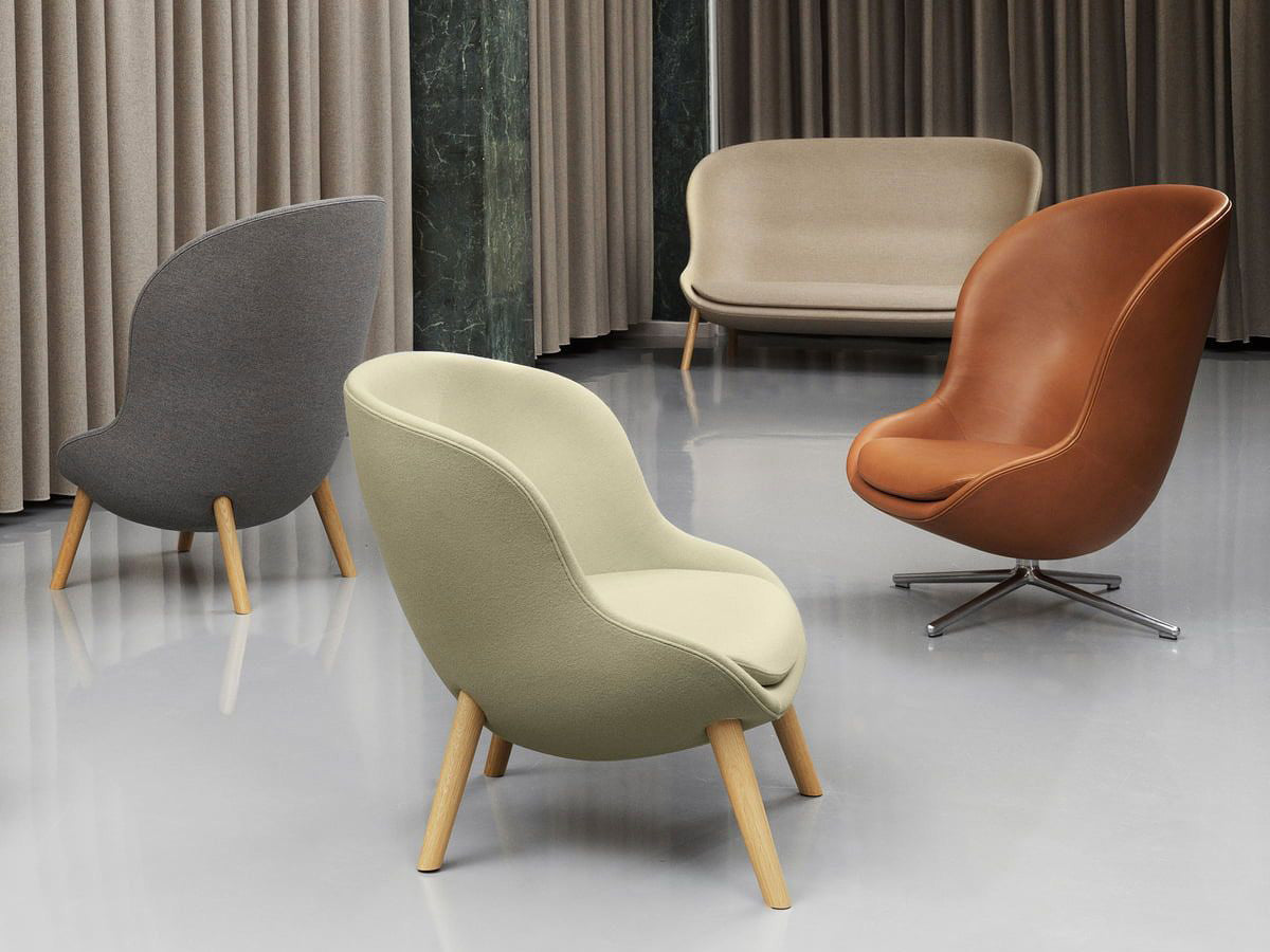 Normann Copenhagen Hyg Lounge chair High