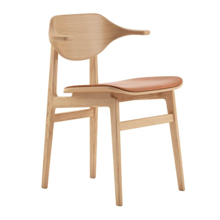 NORR11 Buffalo Dining Chair - Leather