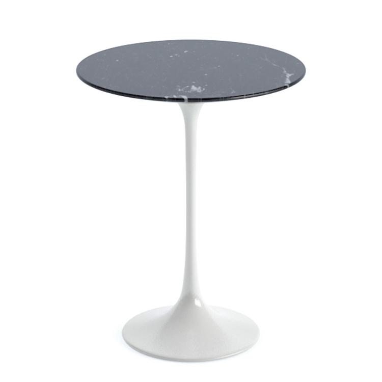 Knoll Saarinen Tulip Round Side Table 41cm White Base