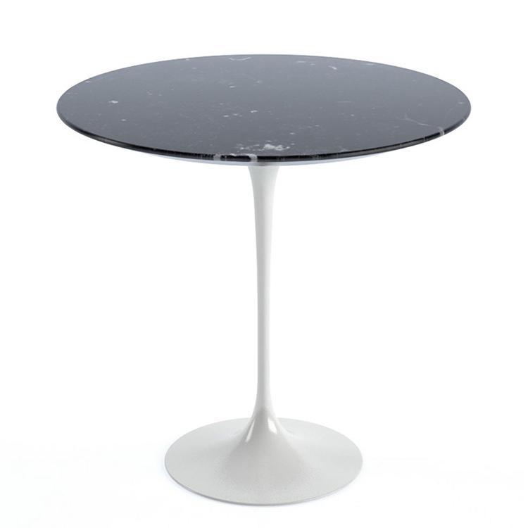 Knoll Saarinen Tulip Round Side Table 51cm White Base