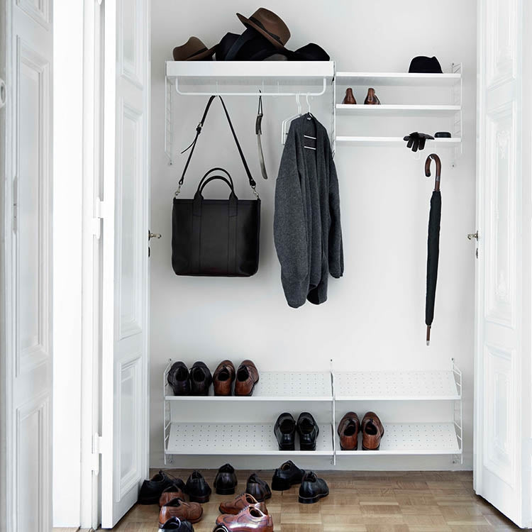 String Shelving (Set Design) - Hall Storage | Nils Strinning - Cimmermann