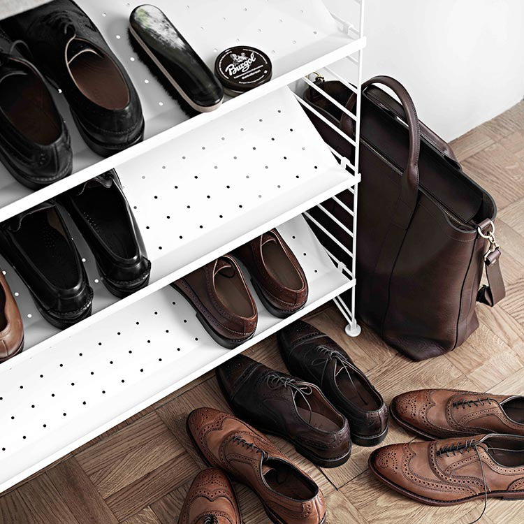 String Shelving - Metal Shoe Shelf