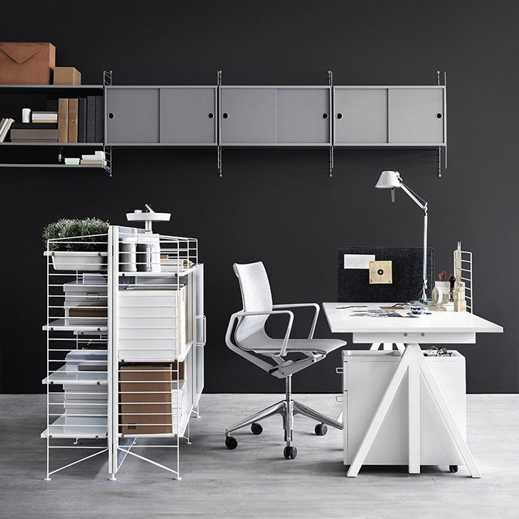 String Works Adjustable Desk | String Office Furniture - Cimmermann
