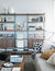 String Shelving (Set Design) - Black & Walnut