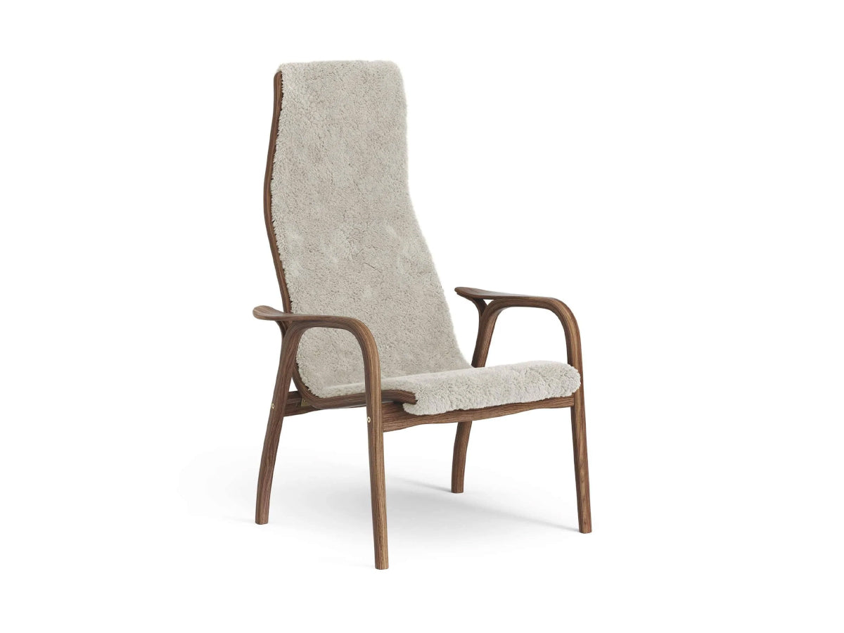 Swedese Lamino Chair & Ottoman - Sheepskin