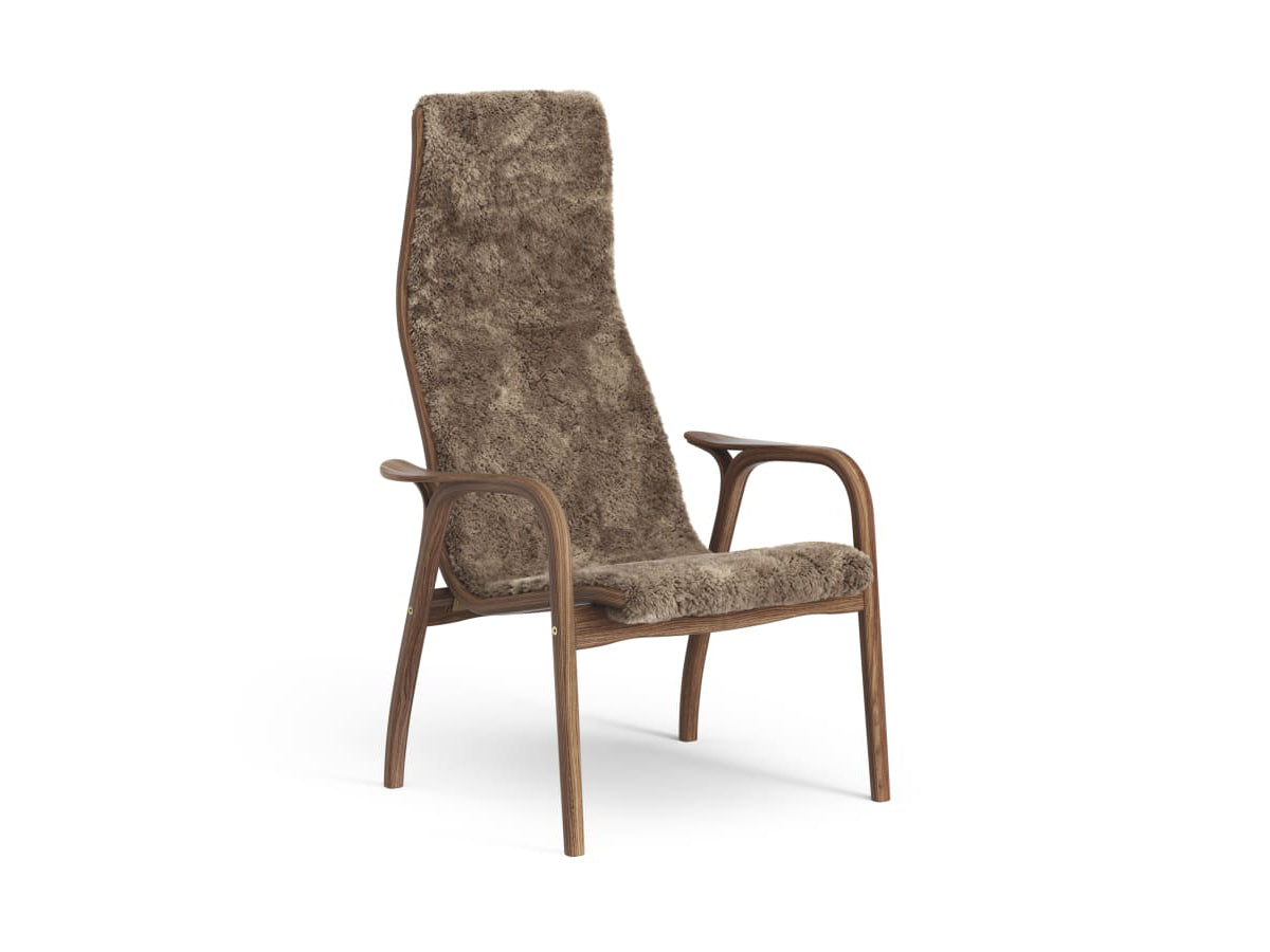 Swedese Lamino Chair & Ottoman - Sheepskin