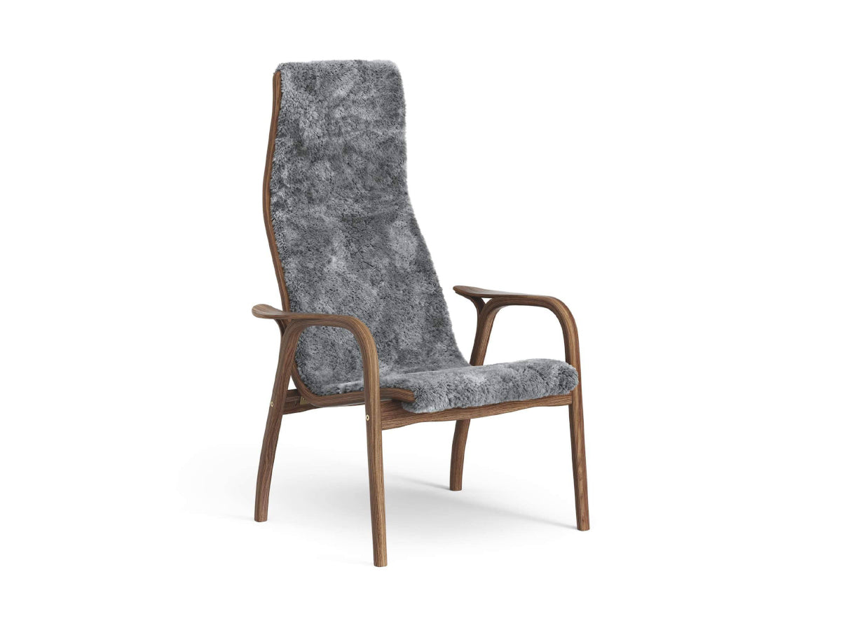Swedese Lamino Chair & Ottoman - Sheepskin