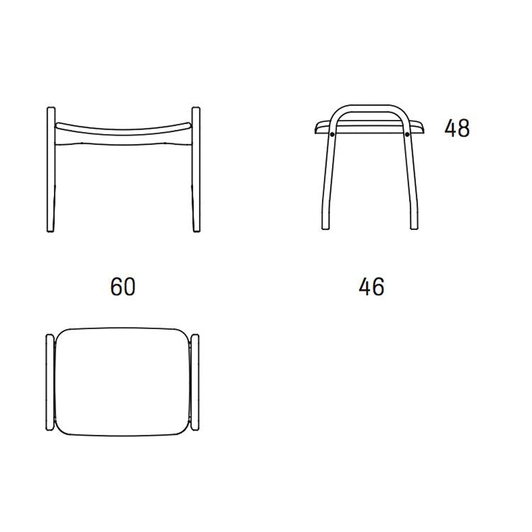 Swedese Lamino Chair & Ottoman - Leather