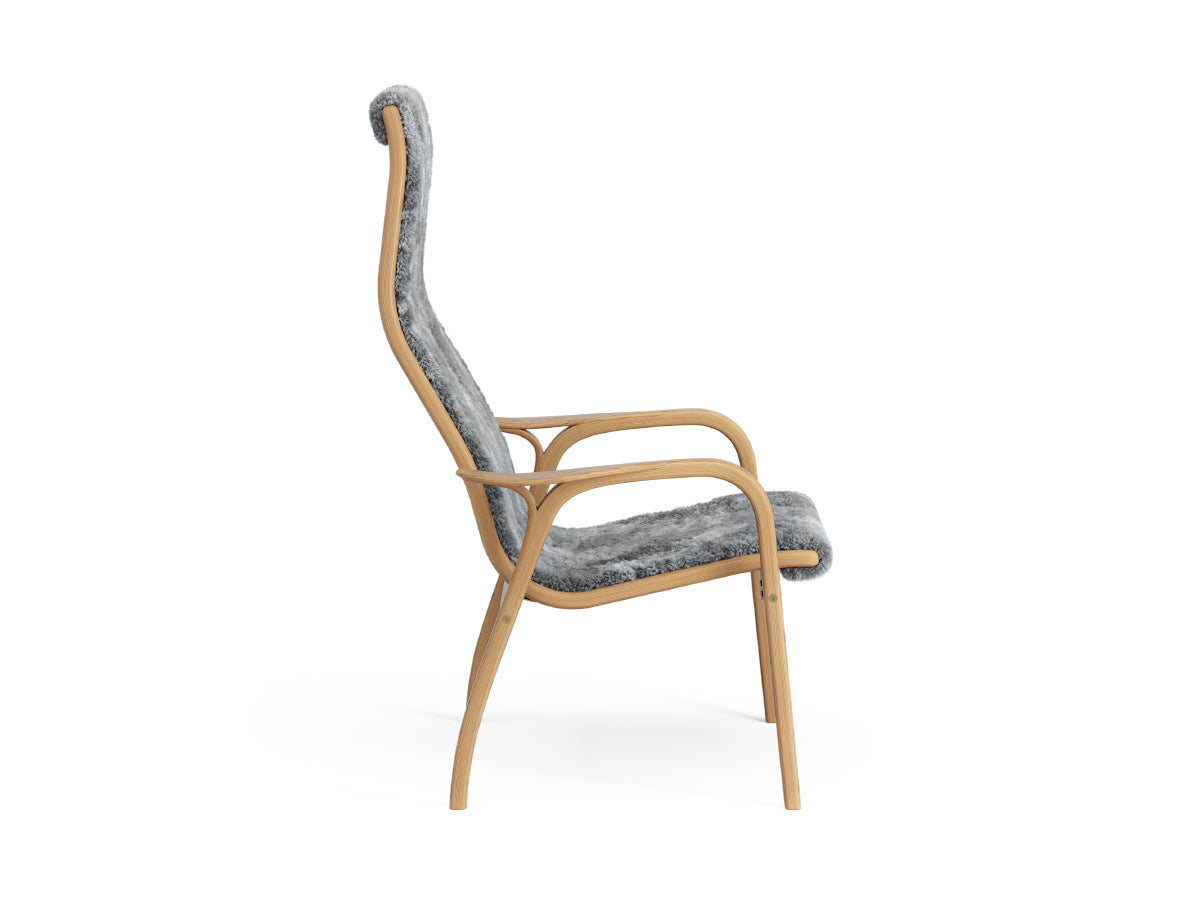 Swedese Lamino Chair & Ottoman - Sheepskin
