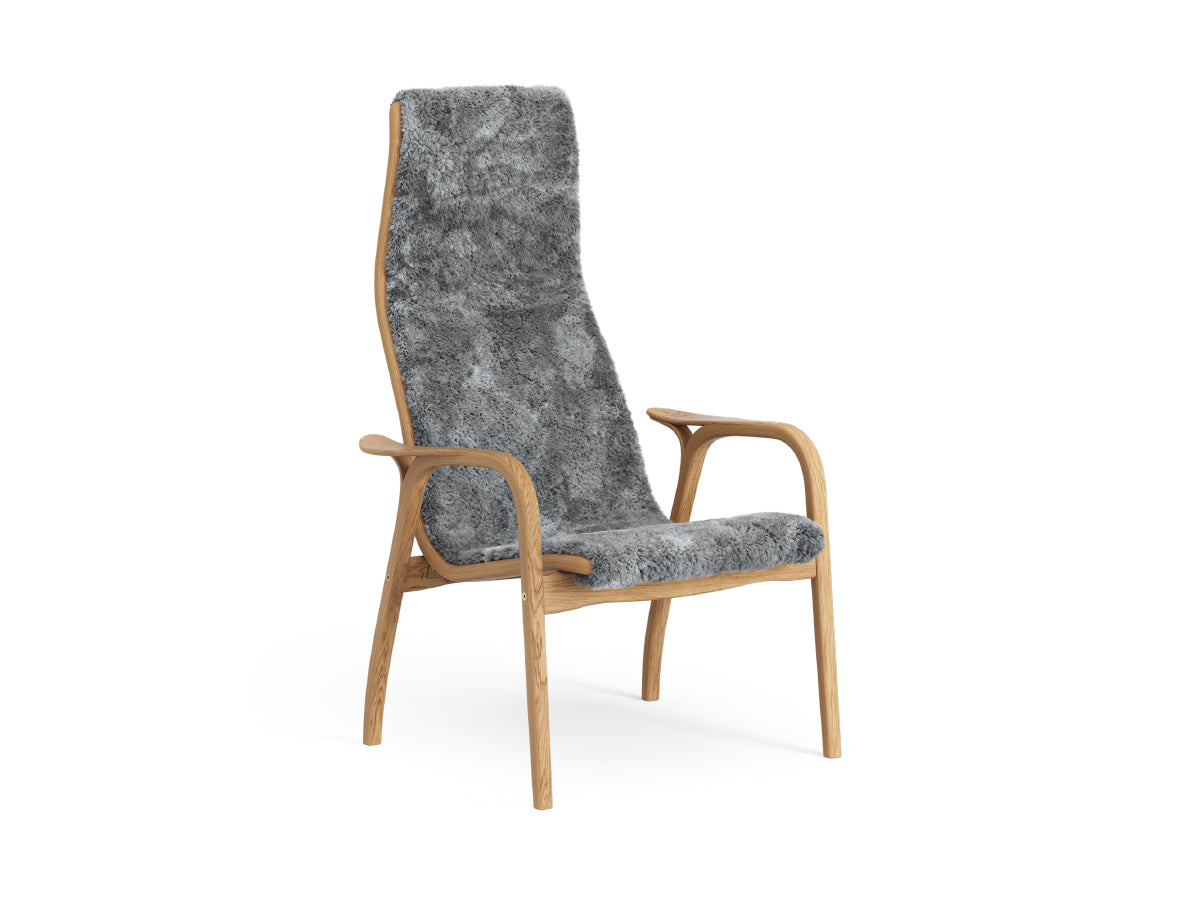 Swedese Lamino Chair & Ottoman - Sheepskin