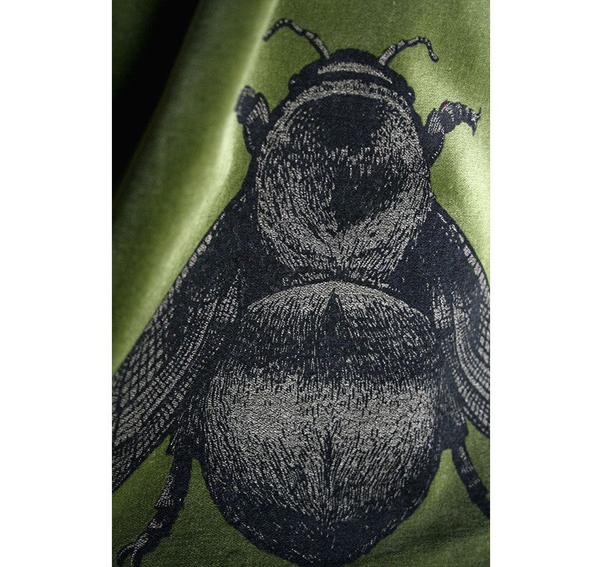 Timorous Beasties Napoleon Bee Velvet Fabric