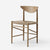 &Tradition Drawn Dining Chair HM3 Oak