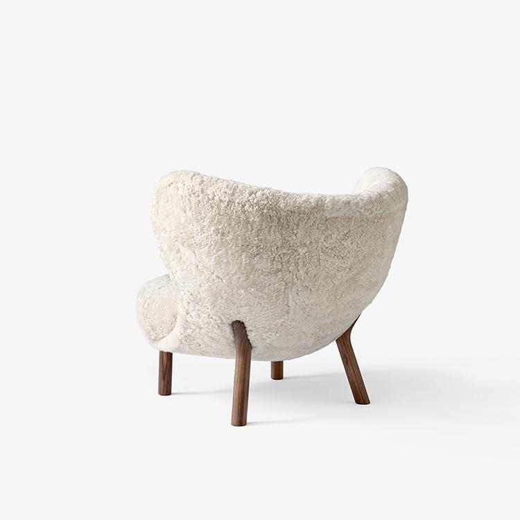 &amp;Tradition Little Petra VB1 Chair Sheepskin &amp; Footstool