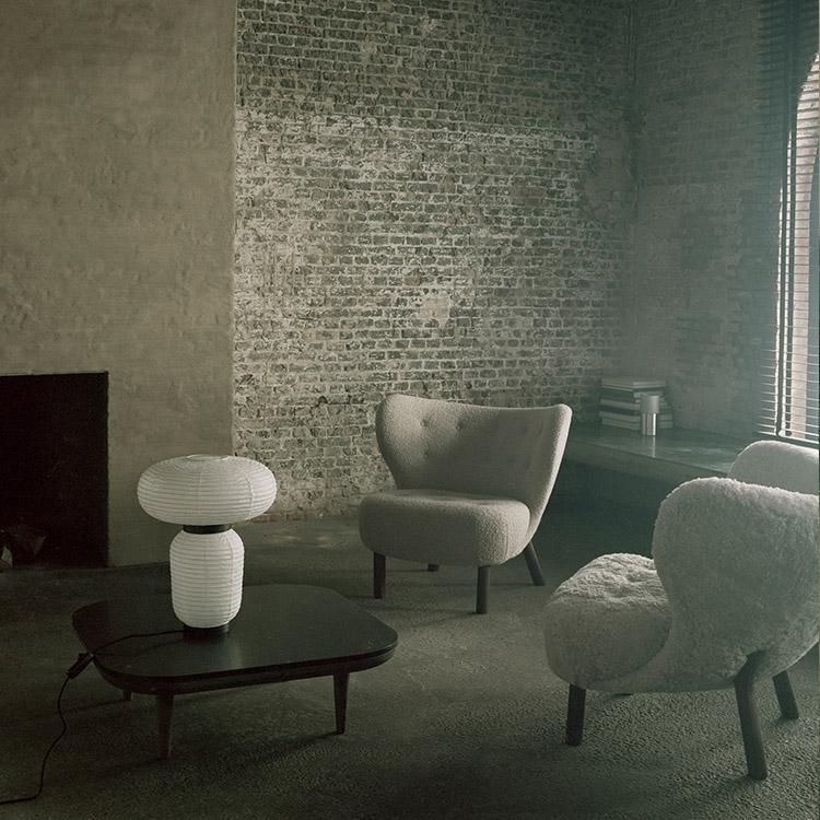 &Tradition Little Petra VB1 Chair Sheepskin