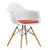 Vitra DAW Eames Plastic Chair - Seat Upholstery