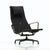 Vitra EA 124 Aluminium Chair with Black Frame