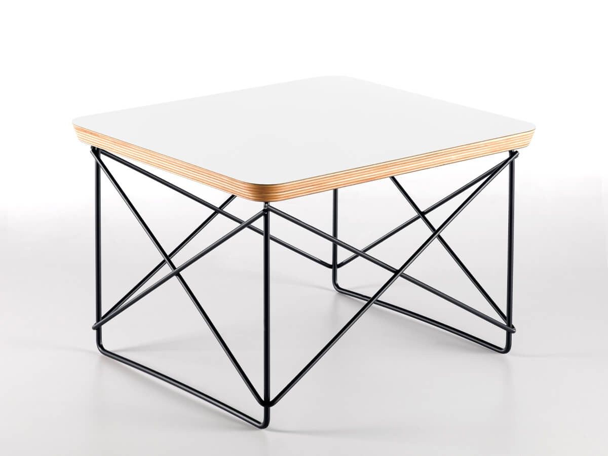 Vitra Eames LTR Occasional Table Black Base