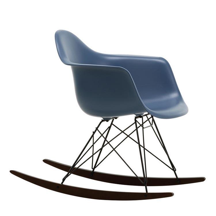 Vitra RAR Eames Plastic Rocking Chair - Dark Maple