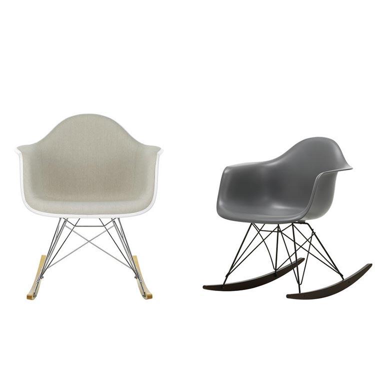 Vitra Rar Rocking Chair Vitra RAR Eames Plastic Rocking Chair - Dark Maple | Charles and Ray ...