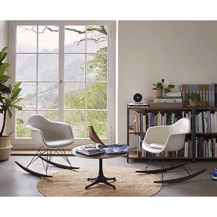 Vitra Rar Rocking Chair Vitra RAR Eames Plastic Rocking Chair - Dark Maple | Charles and Ray ...