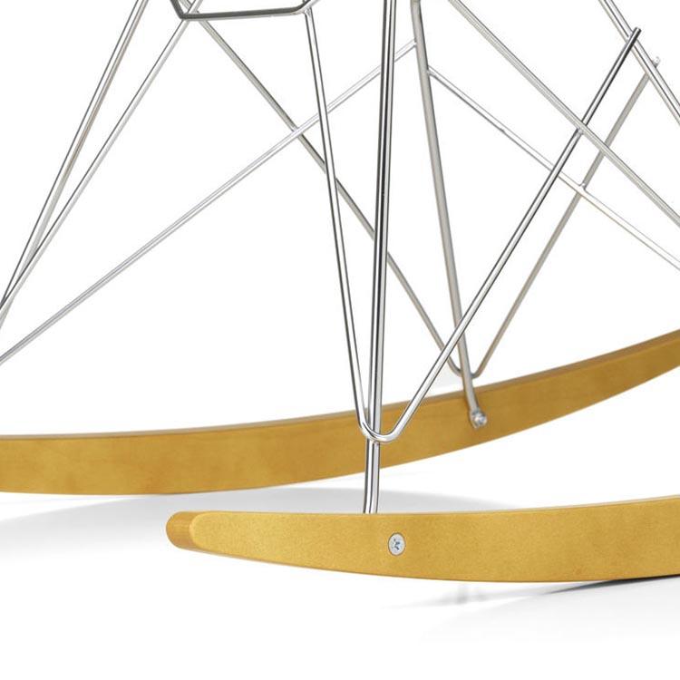 Vitra RAR Eames Plastic Rocking Chair - Golden Maple