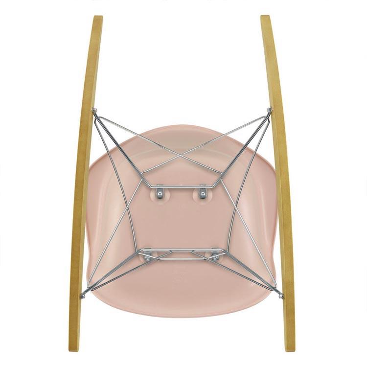 Vitra RAR Eames Plastic Rocking Chair - Golden Maple