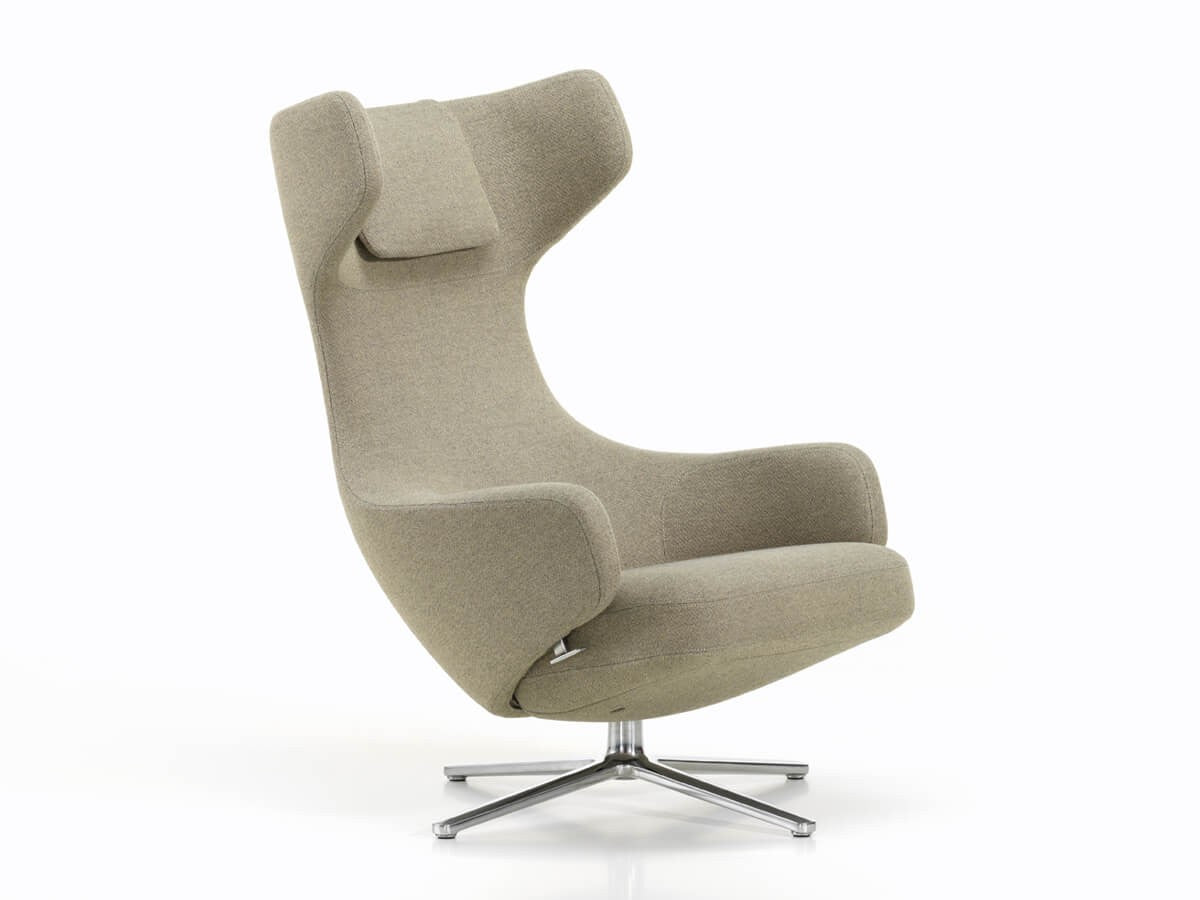 Vitra Grand Repos Lounge Chair - Dumet Fabric