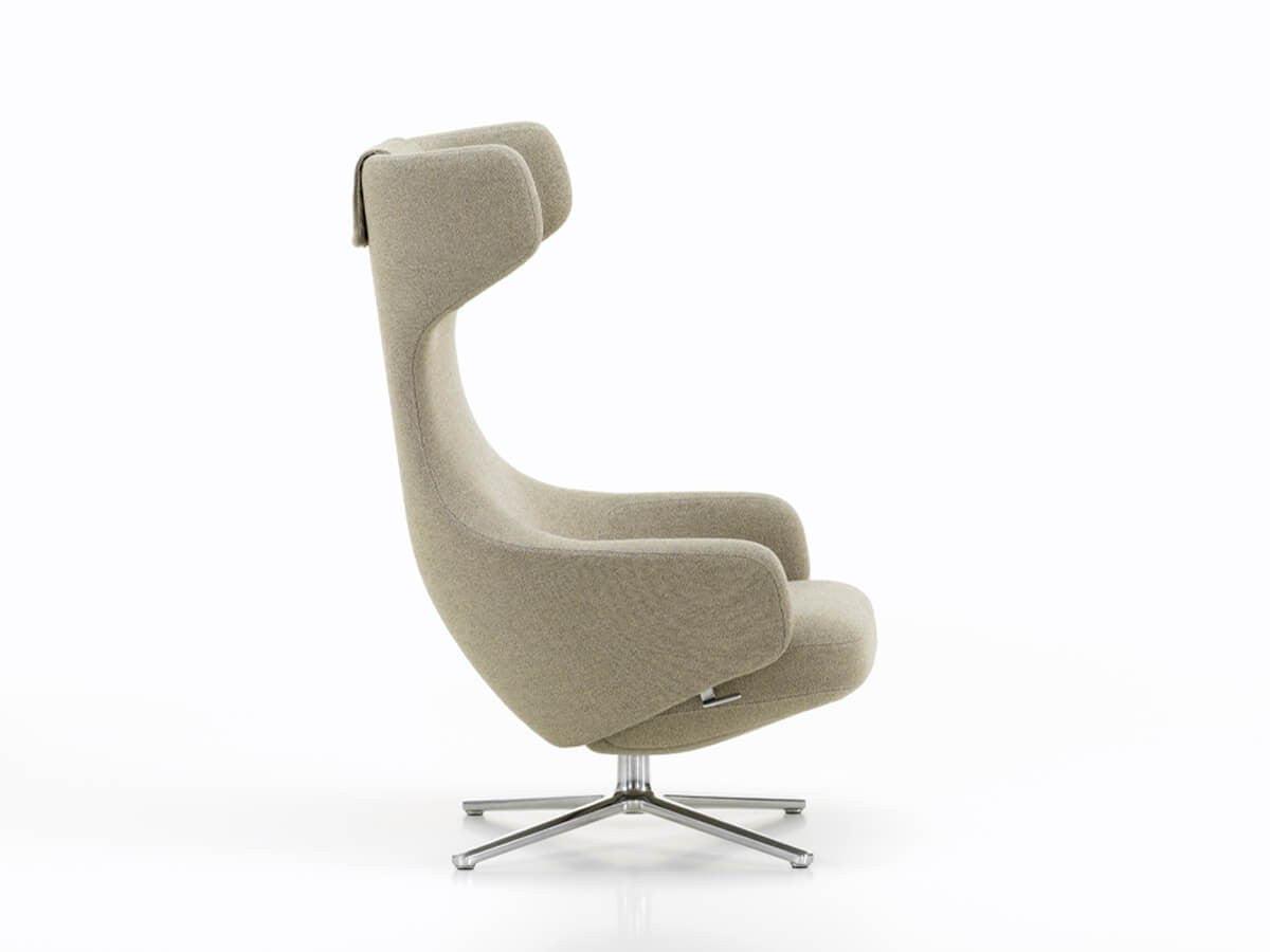 Vitra Grand Repos Lounge Chair - Dumet Fabric