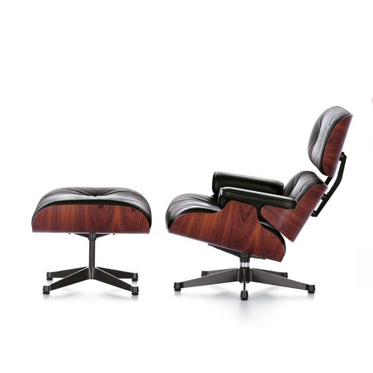 Vitra Eames Lounge Chair and Ottoman Santos PaliSander (EX-DISPLAY)