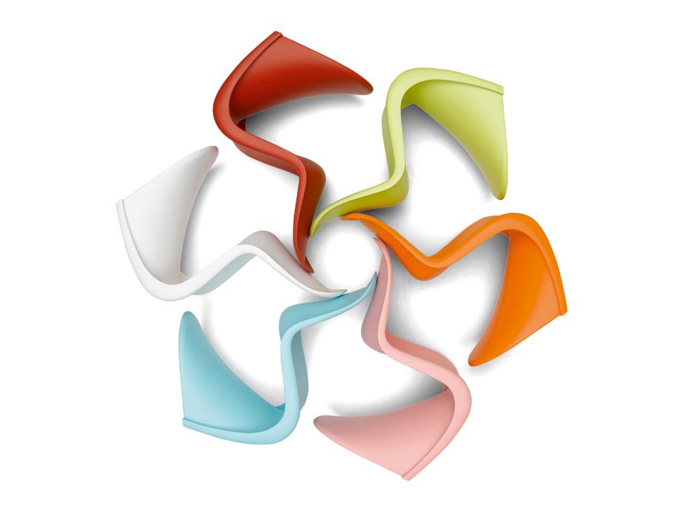 Vitra Panton Junior Chair Designed by Verner Panton, 1959/1960