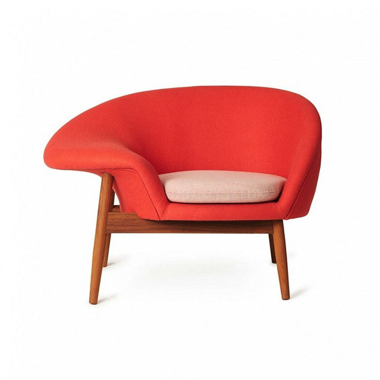 Warm Nordic Fried Egg Lounge Chair